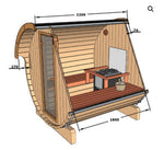 Barrelsauna 220