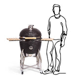 YAKINIKU XLARGE Kamado grill incl. onderstel en zijtafels